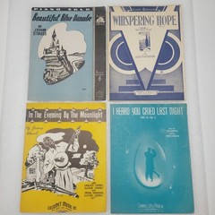 Vintage Sheet Music Lot Of 60 1950ish Show Tunes & Other Classics Great Graphics