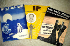 Vintage 12 SHEET MUSIC LOT- Movie Film Score, Ballad, Chopin Polonaise 1924-1950