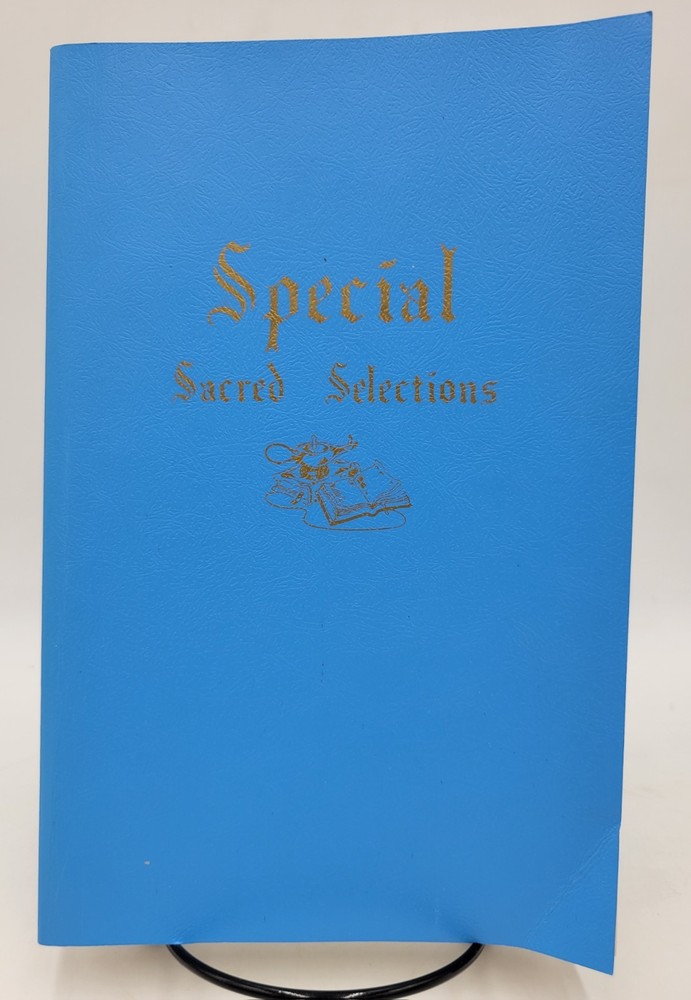 Special Sacred Selections Song & Music Book Paperback Blue 1977 Pew Edition VG