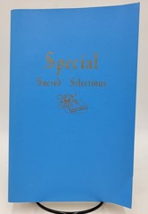 Special Sacred Selections Song & Music Book Paperback Blue 1977 Pew Edition VG