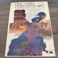 Dan Coates Plays A Little Love Piano Sheet Music Volume 2 -Vintage 1981