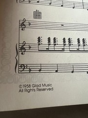 Best Of Rock & Roll Volume 5 Vintage Sheet Music Book Elvis Roy Orbison 1970s