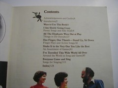 ELEPHANT JAM Songbook SHARON, LOIS & BRAM Sheet Music 102 songs 128 pages 1980