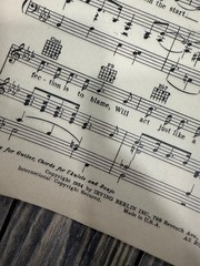 The Object Of My Affection Sheet Music Jimmie Grier Irving Berlin 1934 P/V/G/Uke