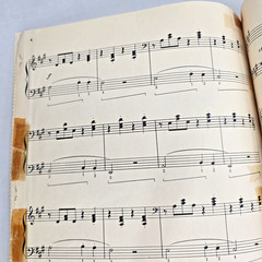 The Banjo Picker Piano Sheet Music Song 1936 N Louise Wright Williams Vintage