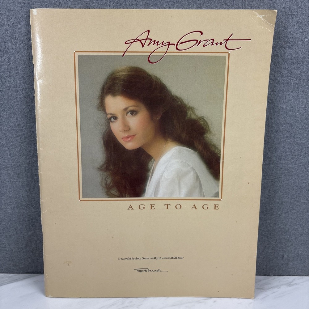 Amy Grant- Age To Age (1982) Songbook Contemporary Christian Myrrh Music