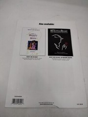 Walt Disney&rsquo;s Beauty and the Beast Piano Vocal Guitar 1991 Hal Leonard Chords