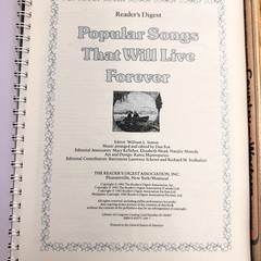 Vtg Readers Digest Songbook Lot 7 Hardcover Books 1 Lyric Booklet Sheet Music