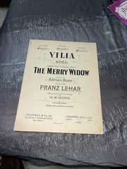 Vilia – Adrian Ross & Franz Lehar – Sheet Music 1907 (57)