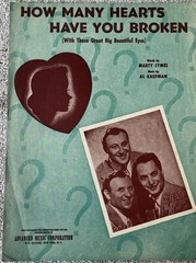 1940s Vintage Sheet Music BUY 2 GET 1 FREE Various Titles Choose Your Favorites