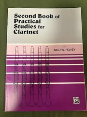 VINTAGE CLARINET MUSIC BOOKS