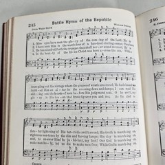 All-American Church Hymnal Piano Organ Solo Singer Christian Songbook Music Vtg