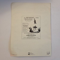 Beetlejuice DAY-O Sheet Music Ephemera POSTER 1988