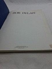 Bob Dylan Sheet Music Book Tab 1974 Warner Bros. Tabulature Scarce PB