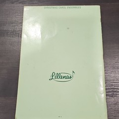 VTG Lillenas Holiday Vocal Ensemble Sheet Music: Christmas Carol & Four Dramas