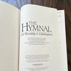 Word Music The Hymnal for Worship & Celebration Hardcover Voice Choir Songbook