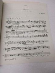George Wilson Sonata for Viola and Piano Sheet Music Jobert Paris
