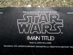 1977 Star Wars (Main Title) John Williams SHEET MUSIC 20th Century Fox Fanfare