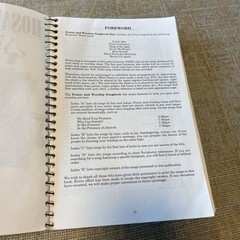 Hosanna Music! Songbook 9 Spiral-Bound Praise & Worship Songs Christian RARE OOP
