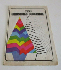 Christmas Songbooks – Sheet Music – 32 Pages – 25 Carols – Woman&rsquo;s Day – 1972
