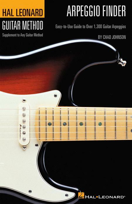 ARPEGGIO Finder MUSIC BOOK 6 inch x 9 inch GUIDE Over 1,300 GUITAR ARPEGGIOS NEW