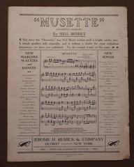 1901 Lazarre Waltzes Vintage Piano Sheet Music by H.B. Blanke