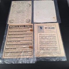 Vintage Antique Sheet Music Lot 12+ Songs WWI Era Ragtime Pop Ballads Chicago