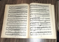 Antique Sheet Music Book D.F.S. Auber: Fra Diavolo Piano G. Ricordi & C. Italy