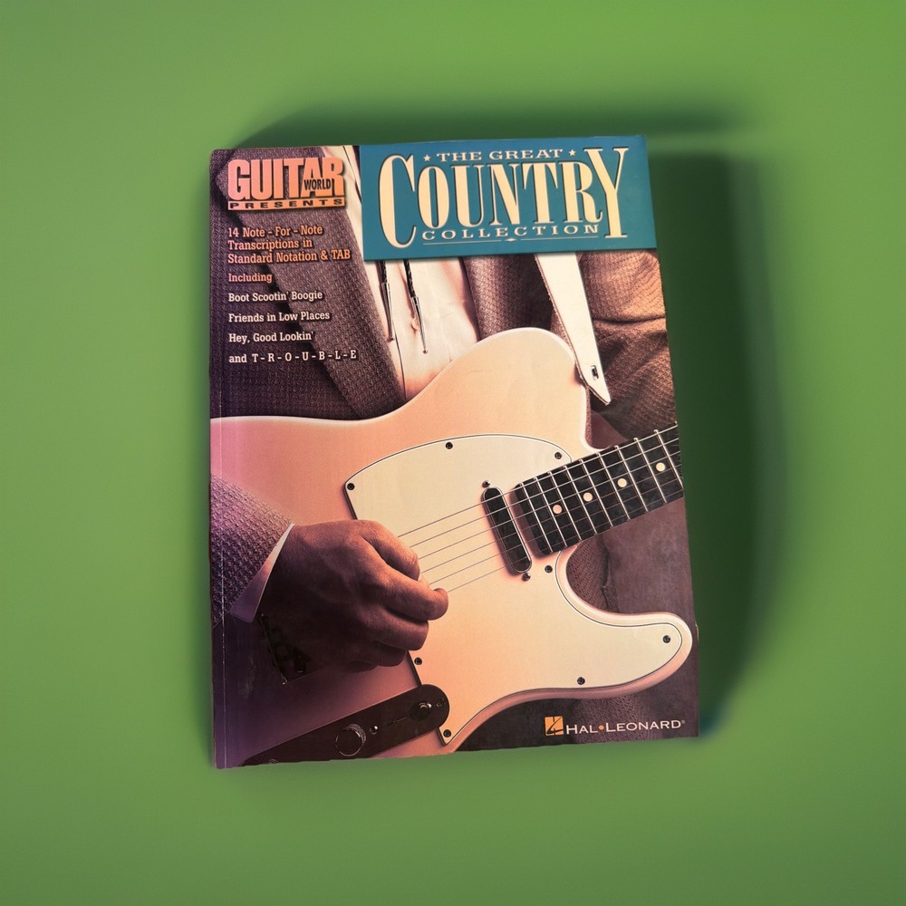 1990’s Country Guitar Tab Songbook Guitar World Presents 14 Note For Note Songs