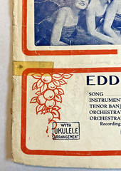 Ida ~ Sweet as Apple Cider (1903/1920) ~ Eddie Leonard ~ Piano, Ukulele, Lyrics