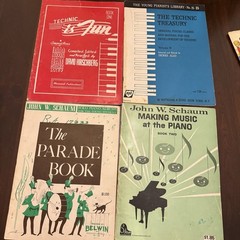 Lot Of 18 Vintage Piano Songbook Music Bundle + Sheet Music – Condition Varies