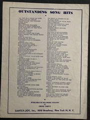 Vintage « Sparrow In The Tree Top » Sheet Music, Vintage 1951 Guy Mitchell Cover