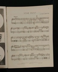 A FOLIO OF HOAGY CARMICHAEL PIANO COMPOSITIONS 1929, 9 SONGS/32 PAGES