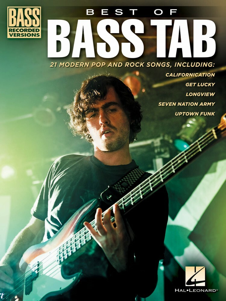 Best of Bass Tab Sheet Music Bass Recorded Versions Tablature Book 000141806