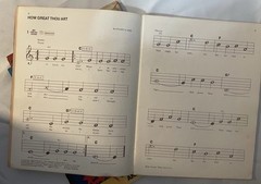 5 Golden Music Big Note Books Organ Piano Guitar Elvis, Mitch Miller, Blues Show
