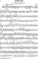 Sonata for Piano and Violin in A Major Op. 47 (Kreutzer-Sonata)