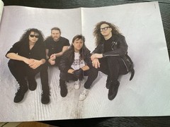 Metallica And Justice For All Bass Guitar & Vocal Tablature Book w Color Poster