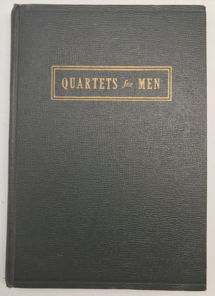 1926 Quartets For Men Gospel Negro Spirituals Secular Songbook Christian