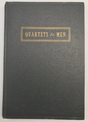 1926 Quartets For Men Gospel Negro Spirituals Secular Songbook Christian