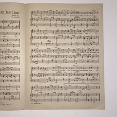 Vintage 1944 My Dreams Are Getting Better All The Time Sheet Music Marion Hutton