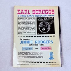 Earl Scruggs 5-String Banjo Instruction Book Peer International