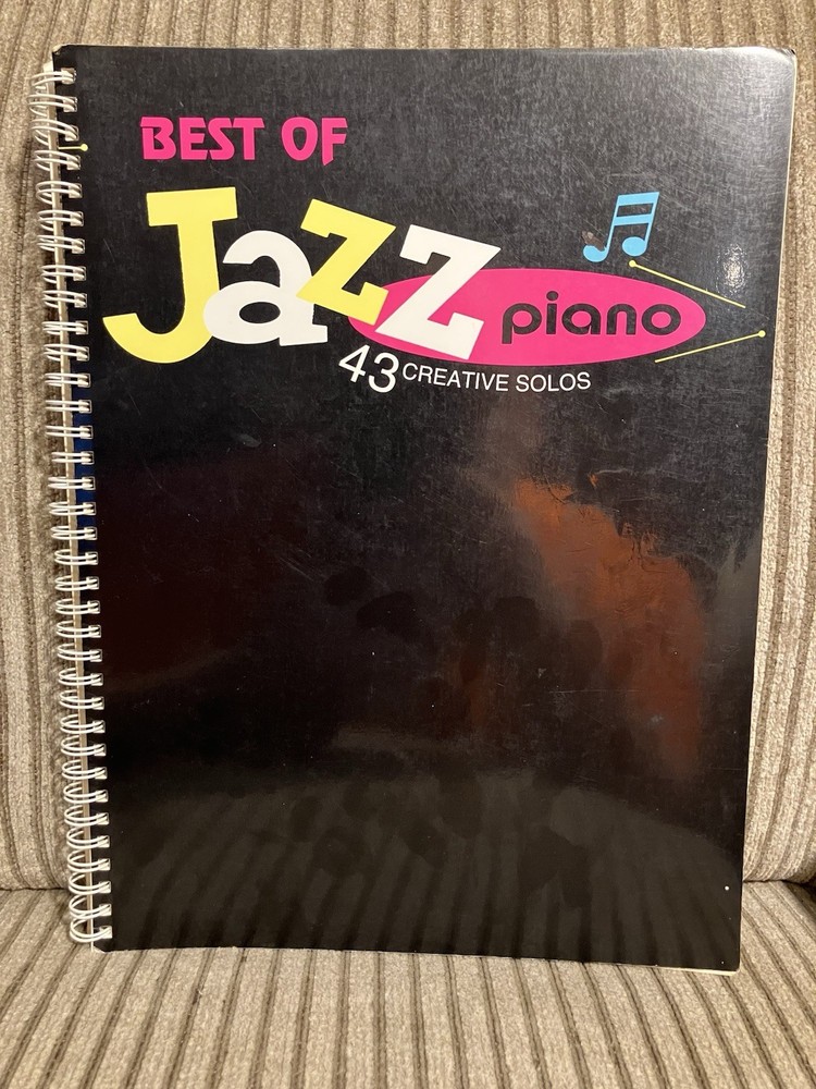 Best Of Jazz Piano 43 Creative Solos 1990 Vintage Songbook Spiralbound