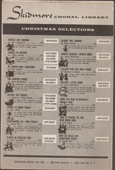Black Rode the Wind Female Voices Choral SSA Score Sheet Music 1964