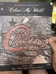 O 1970 CHICAGO sheet music ‘Colour My World’