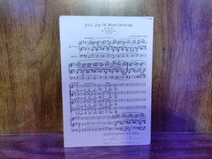 Jesus Joy of Man&rsquo;s Desiring JS Bach SATB Choral Sheet Music Lot 41 Copies Church