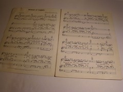 Aerosmith What It Takes Sheet Music 1989 Piano Vocal Guitar 10 pages 1989