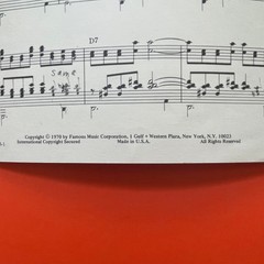 1971 Theme From Love Story Sheet Music