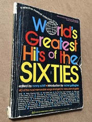 Vtg Sheet Music Worlds Greatest Hits Of The Sixties Voice Piano Guitar Book 1971
