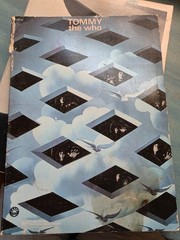 Vintage The Who Tommy Guitar/Voice Sheet Music Songbook Rock Solo