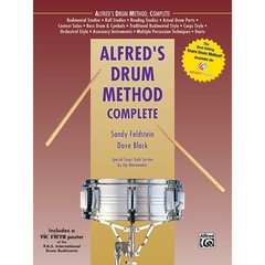 Alfred&rsquo;s Drum Method Complete Book & Rudiment Poster